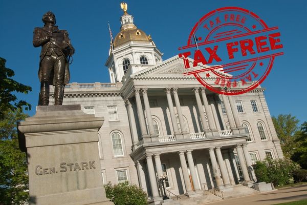 New Hampshire does not have a state income tax.